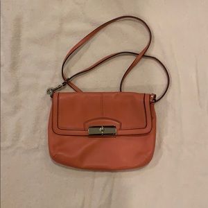 Coach Salmon Crossbody Bag - used